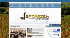 Desktop Screenshot of bataszek.hu